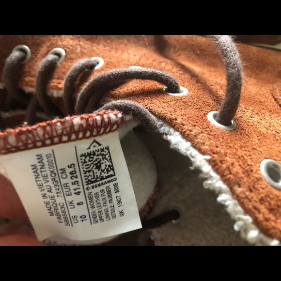 Converse Chuck Taylor leather - fleece lined - Picture 5 of 5